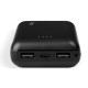 Універсальна мобільна батарея Ttec 10000mAh ReCharger Duo Black (2BB187S)