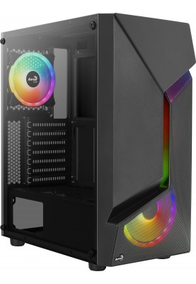 Корпус AeroCool Scape (Scape-G-BK-v2) Black без БЖ