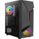 Корпус AeroCool Scape (Scape-G-BK-v2) Black без БЖ