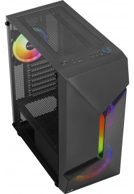 Корпус AeroCool Scape (Scape-G-BK-v2) Black без БЖ