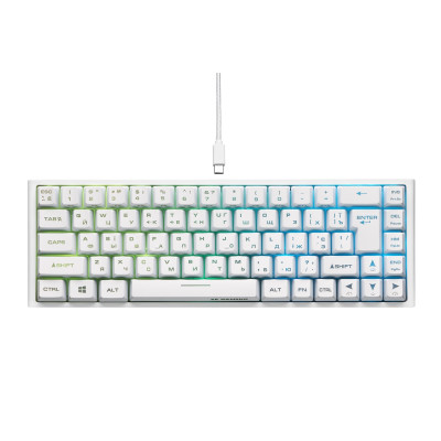 Клавіатура 2E Gaming KG350UWT RGB White (2E-KG350UWT)