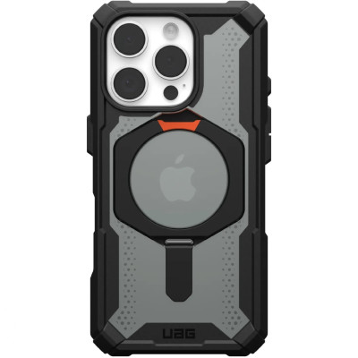 Чохол-накладка Urban Armor Gear Magsafe для Apple iPhone 16 Pro Plasma XTE Black/Orange (114474114097)