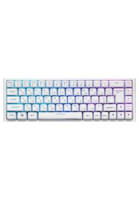 Клавіатура бездротова 2E Gaming KG360UWT RGB White (2E-KG360UWT)