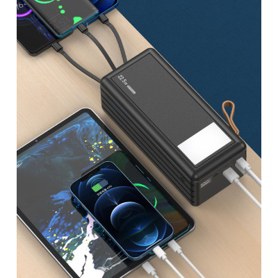 Універсальна мобільна батарея Proda PD-P82 50000mAh Black (PD-P82-BK)
