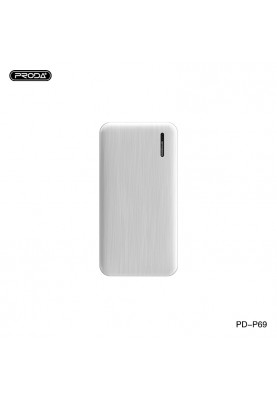 Універсальна мобільна батарея Proda PD-P69 10000mAh White (PRD-PDP69-WT)