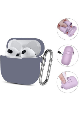 Чохол для навушників BeCover для Apple AirPods (3nd Gen) Light Purple (707183)