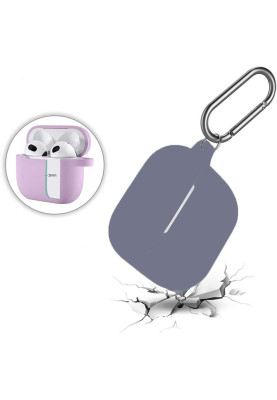 Чохол для навушників BeCover для Apple AirPods (3nd Gen) Light Purple (707183)