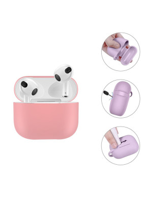 Чохол для навушників BeCover для Apple AirPods (3nd Gen) Grapefruit-Pink (707231)
