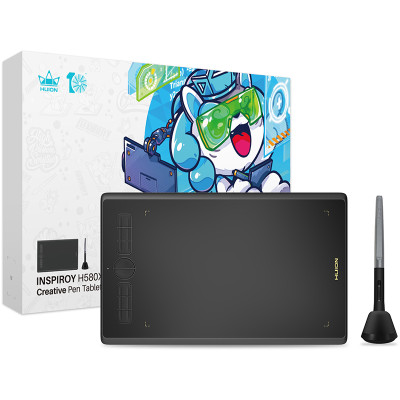 Графічний планшет Huion Inspiroy H580X + рукавичка