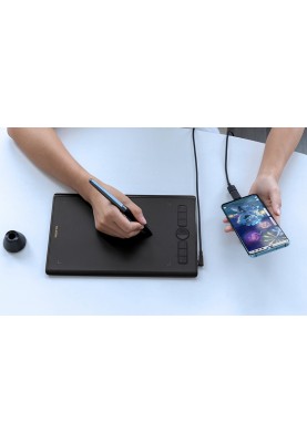 Графічний планшет Huion Inspiroy H580X + рукавичка