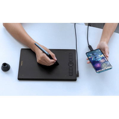 Графічний планшет Huion Inspiroy H580X + рукавичка