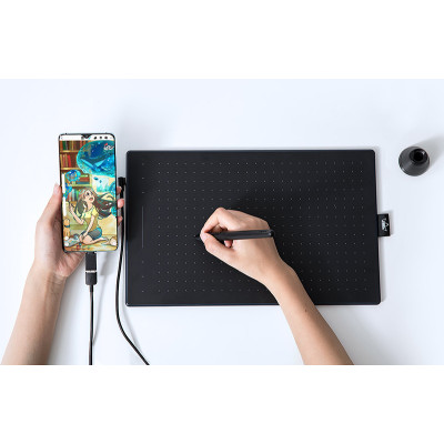 Графічний планшет Huion Inspiroy RTP-700 + рукавичка
