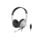 Гарнiтура A4Tech HU-10 Black + White
