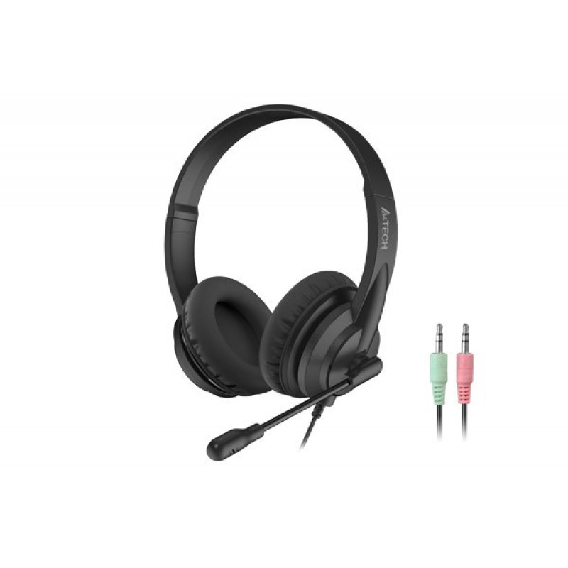 Гарнитура A4Tech Black HS-10 Black