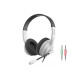 Гарнiтура A4Tech HS-10 Black + White