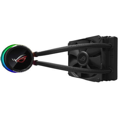Система водяного охолодження Asus ROG Ryuo 1x120mm Aura OLED (90RC0010-M0UAY0)