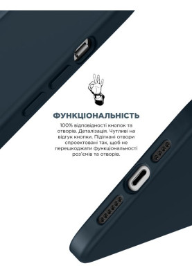 Чохол-накладка Armorstandart Icon2 для Apple iPhone 11 Midnight Blue (ARM60553)