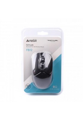 Миша бездротова A4Tech FB12 Black USB