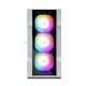 Корпус 1stPlayer T3-G-4F1-W-WH White без БЖ