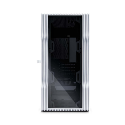 Корпус 1stPlayer T3-G-4F1-W-WH White без БЖ