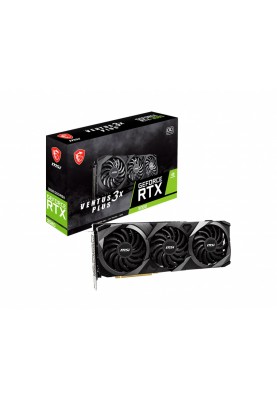 Відеокарта GF RTX 3080 12GB GDDR6X Ventus 3X Plus OC MSI (GeForce RTX 3080 Ventus 3X Plus 12G OC) (LHR)