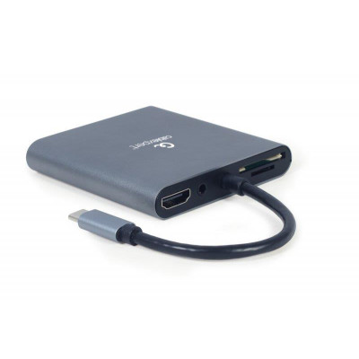 Док-станція Type-C Cablexpert (A-CM-COMBO6-01)
