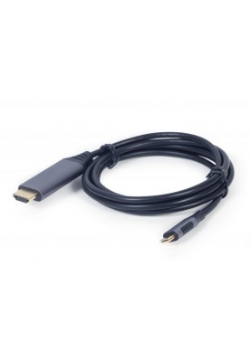 Кабель Cablexpert HDMI - USB Type-C (M/M), 1.8 м, Black (CC-USB3C-HDMI-01-6)