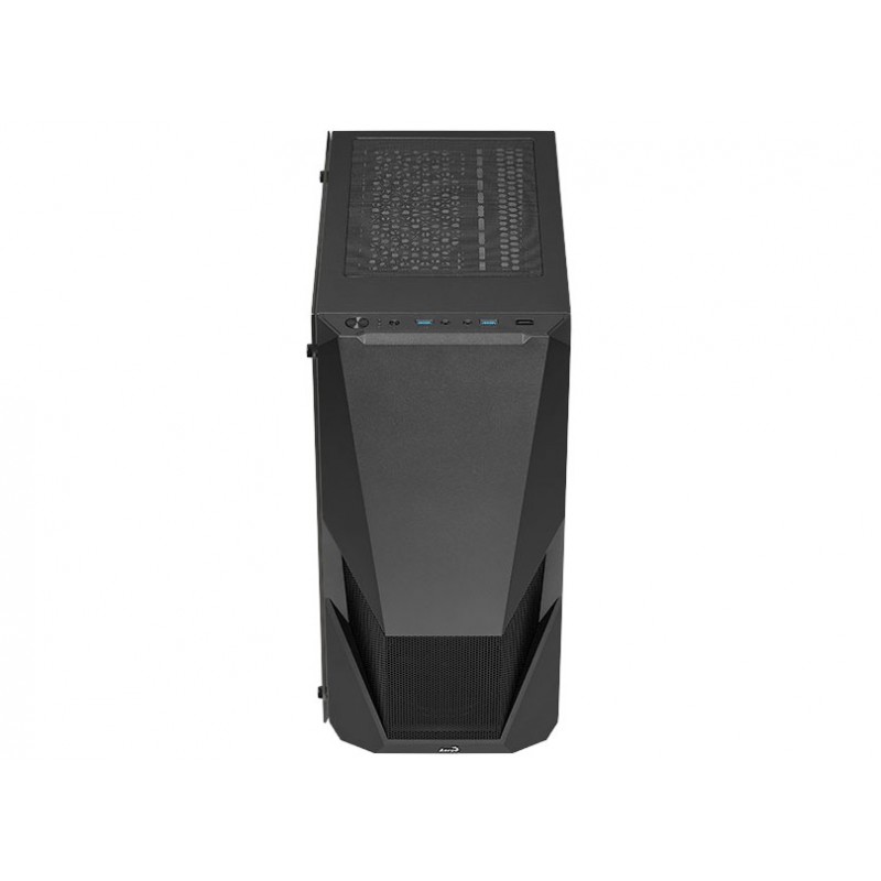 Корпус AeroCool Zauron Saturn FRGB-G-BK-v2 (ACCM-PV23023.11) Black без БЖ