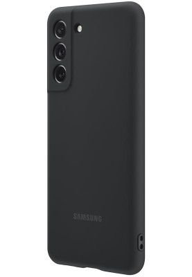 Чохол-накладка Samsung Silicone Cover для Samsung Galaxy S21 FE SM-G990 Dark Gray (EF-PG990TBEGRU)