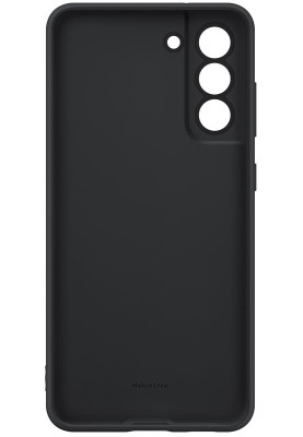 Чохол-накладка Samsung Silicone Cover для Samsung Galaxy S21 FE SM-G990 Dark Gray (EF-PG990TBEGRU)