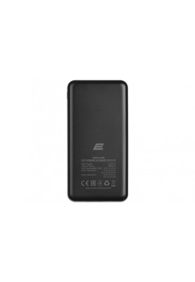 Універсальна мобільна батарея 2E Geometry PD+QC 3.0 20000mAh Black (2E-PB2072PD-BLACK)