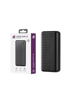 Універсальна мобільна батарея 2E Geometry 20000mAh Black (2E-PB2072-BLACK)