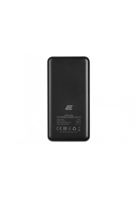 Універсальна мобільна батарея 2E Geometry 20000mAh Black (2E-PB2072-BLACK)