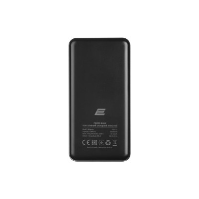 Універсальна мобільна батарея 2E Geometry 20000mAh Black (2E-PB2072-BLACK)