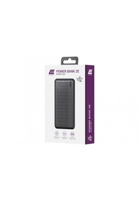 Універсальна мобільна батарея 2E Geometry 20000mAh Black (2E-PB2072-BLACK)