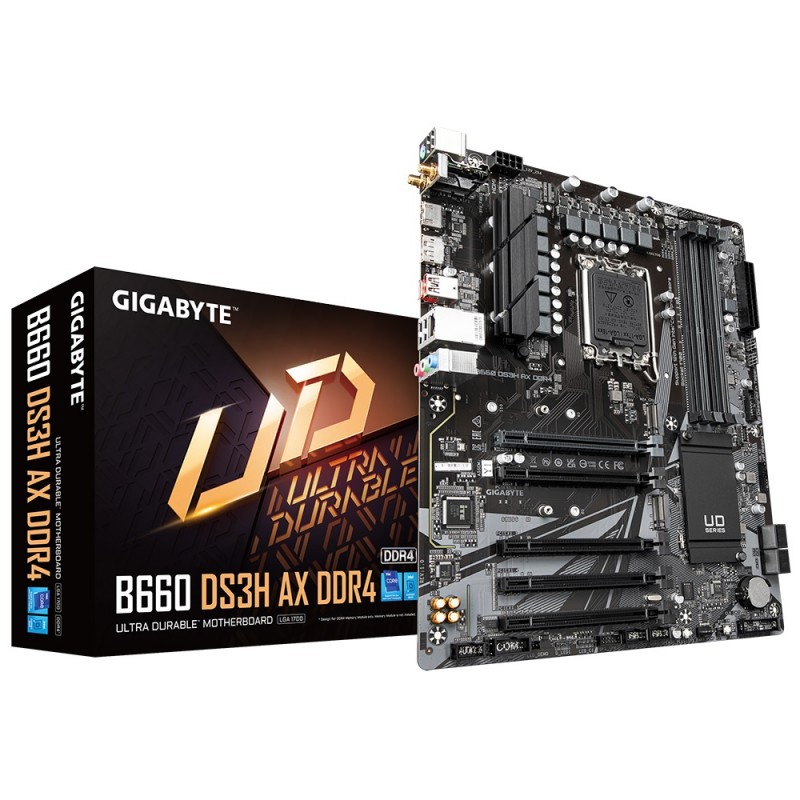 Материнська плата Gigabyte B660 DS3H AX DDR4 Socket 1700