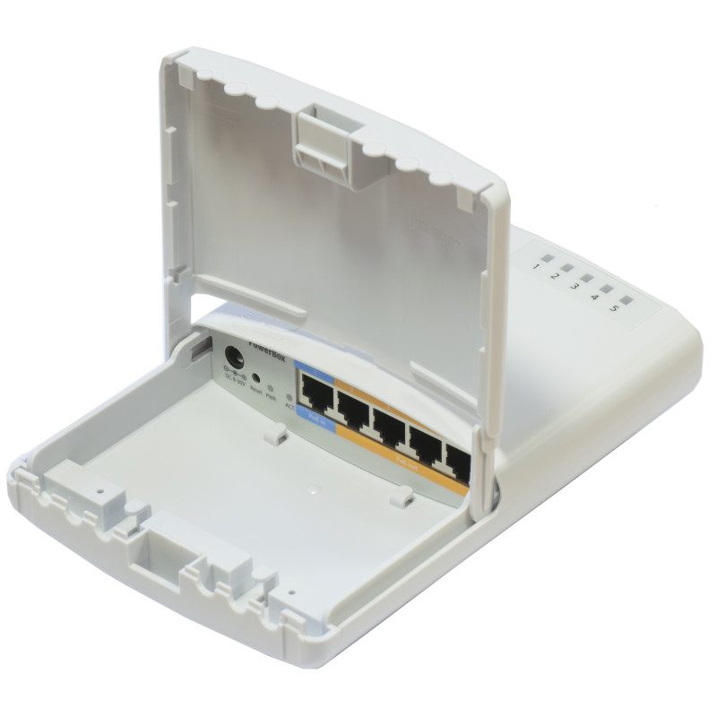Маршрутизатор MIKROTIK PowerBox (RB750P-PBr2)