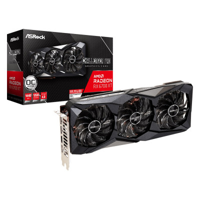 Відеокарта AMD Radeon RX 6700 XT 12GB GDDR6 Challenger Pro OC ASRock (Radeon RX6700XT CLP 12GO)