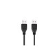Кабель ProLogix (PR-USB-P-07-20-18m) USB 2.0 AM/AM, чорний, 1.8 м