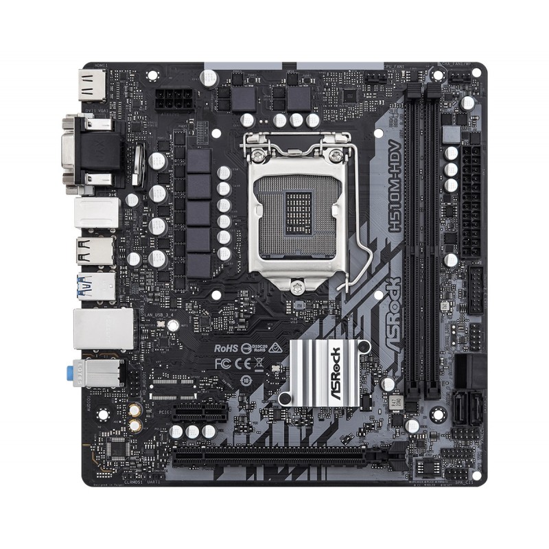 Материнська плата ASRock H510M-HDV R2.0 Socket 1200