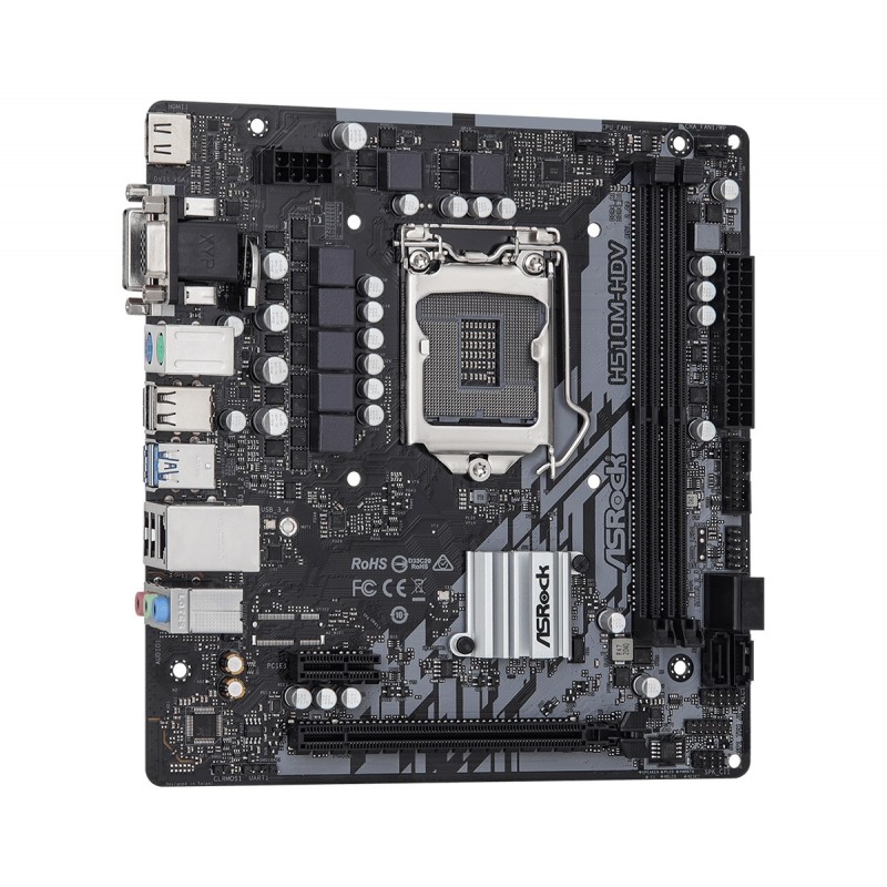 Материнська плата ASRock H510M-HDV R2.0 Socket 1200