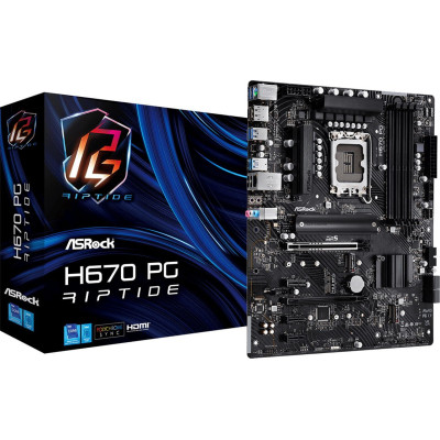 Материнська плата ASRock H670 PG Riptide Socket 1700
