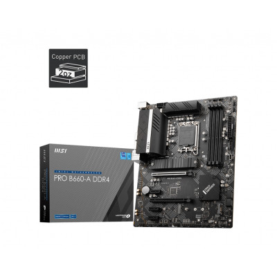 Материнская плата MSI Pro B660-A DDR4 Socket 1700