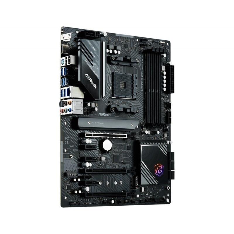 Материнська плата ASRock X570S PG Riptide Socket AM4