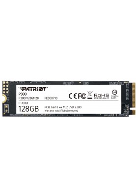Накопичувач SSD  128GB Patriot P300 M.2 2280 PCIe 3.0 x4 NVMe TLC (P300P128GM28)