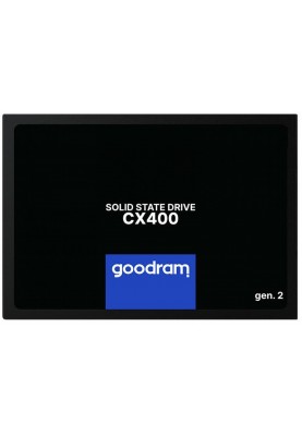 Накопичувач SSD  256GB Goodram CX400 Gen.2 2.5" SATAIII 3D TLC (SSDPR-CX400-256-G2)