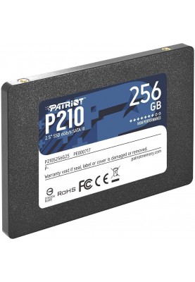 Накопичувач SSD  256GB Patriot P210 2.5" SATAIII TLC (P210S256G25)