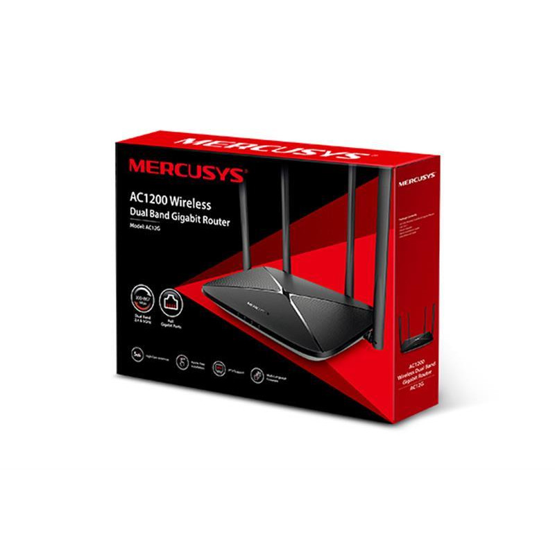Бездротовий маршрутизатор Mercusys AC12G