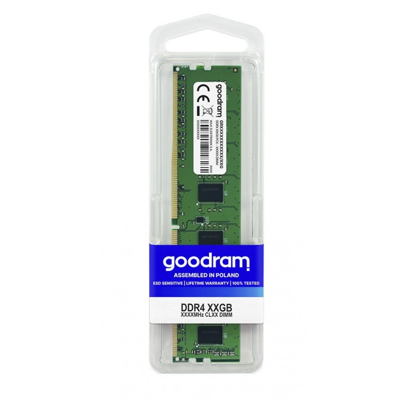 Модуль пам`ятi DDR4 16GB/2666 GOODRAM (GR2666D464L19/16G)