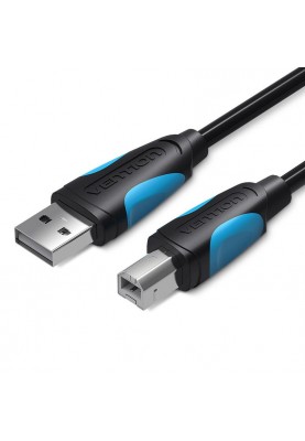 Кабель для принтера Vention USB - USB Type-B (M/M), 1 м, Black (VAS-A16-B100)